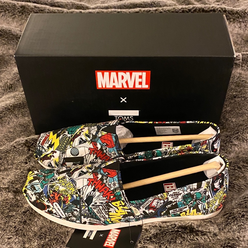 New Marvel x TOMS shoes